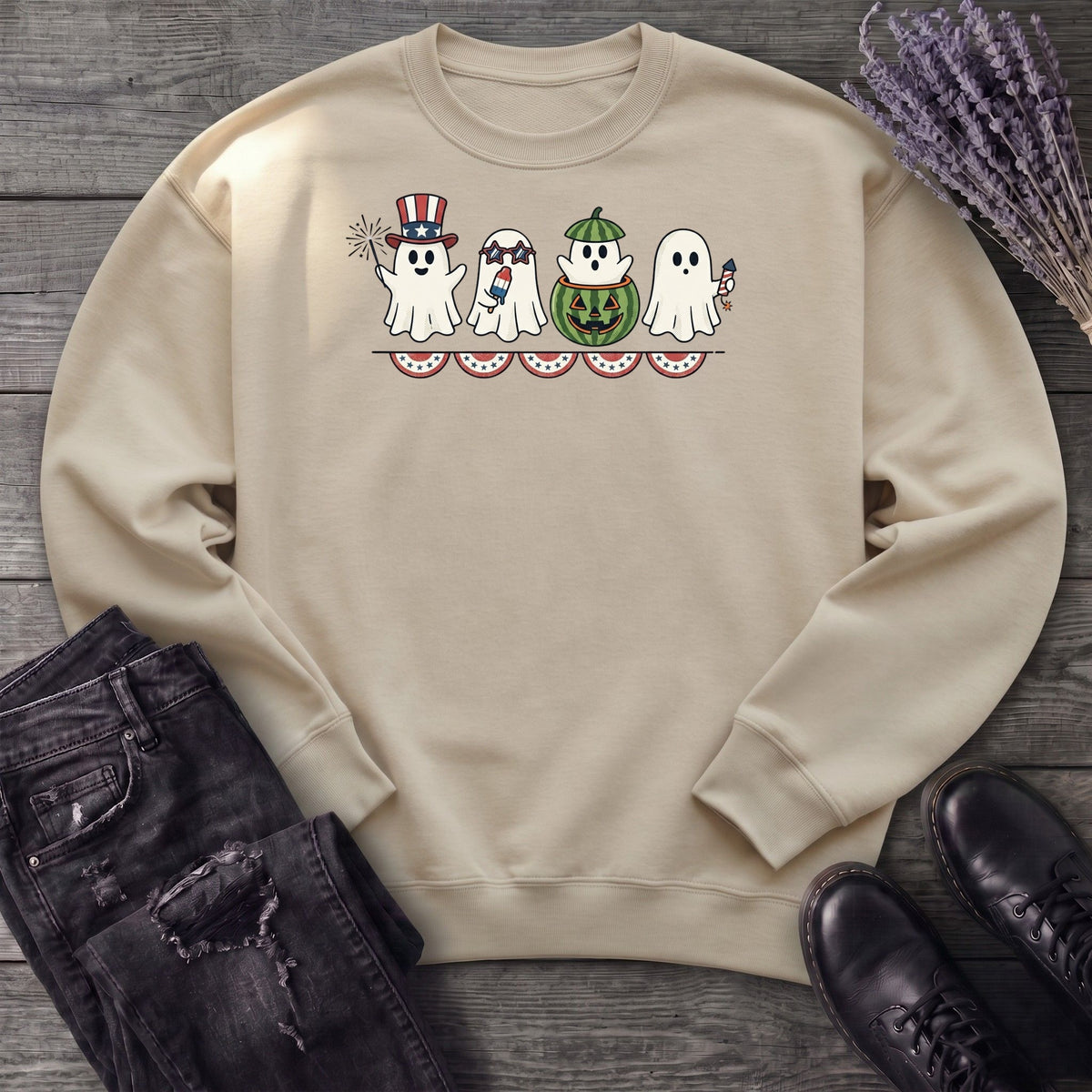 July 4th Ghosts Sweatshirt