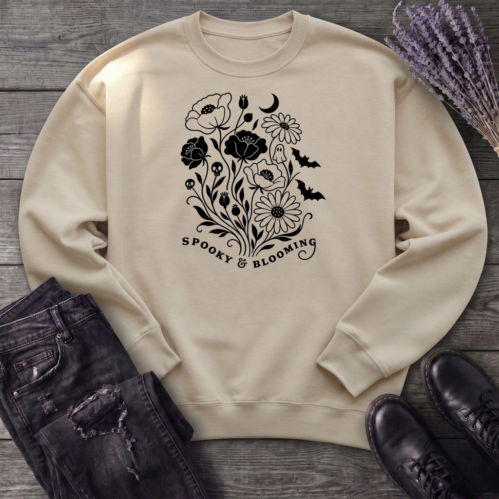 Spooky and Blooming Sweatshirt