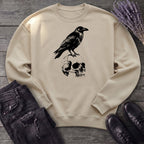Classic Crow and Skull Sweatshirt