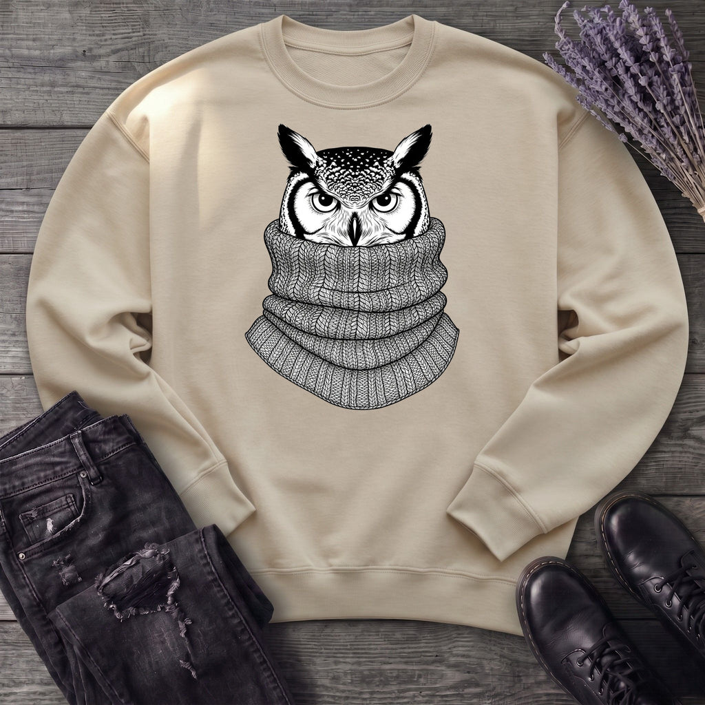 Owl In Cowl Sweatshirt