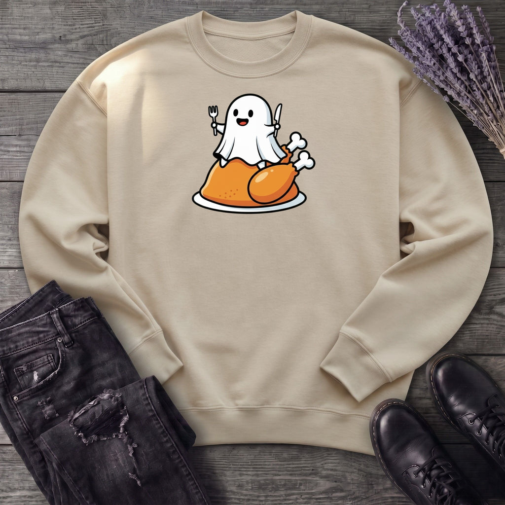 Ghost On Turkey Sweatshirt