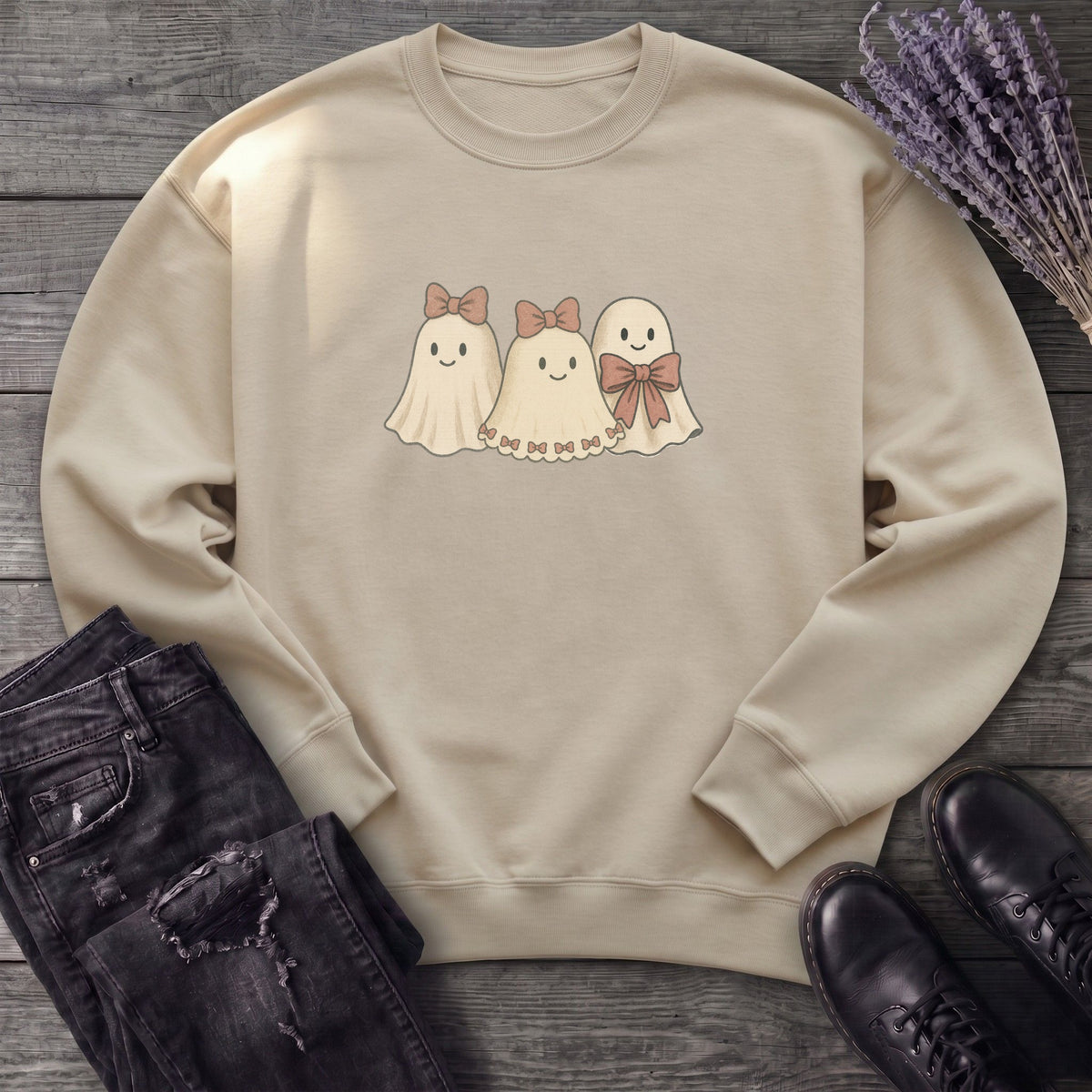 coquette ghost trio Sweatshirt