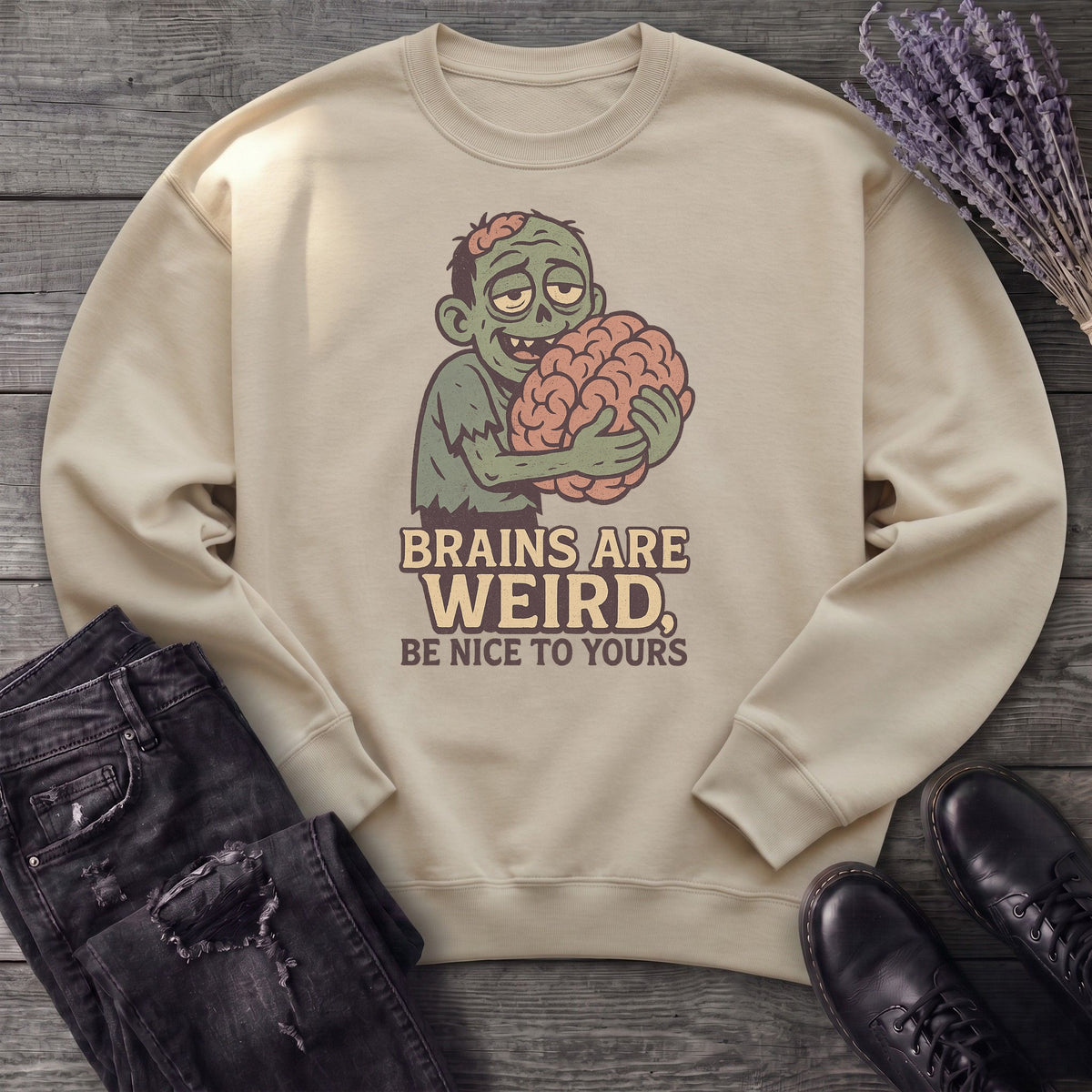 Brains Are Weird Sweatshirt