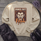 Fangs Out For Fall Sweatshirt