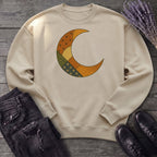 Patchwork Crescent Moon Sweatshirt