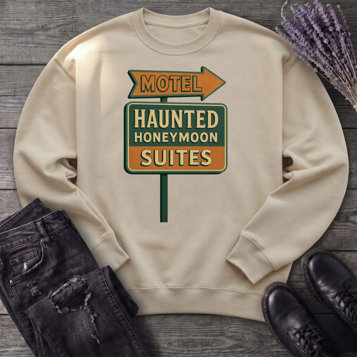 Haunted Honeymoon Suites Sweatshirt