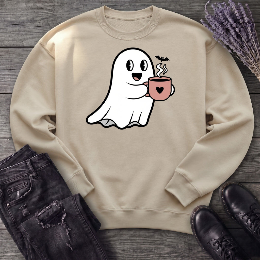 Ghost Heart Coffee Sweatshirt