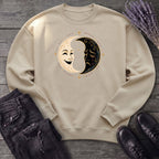 Comedy Tragedy Moons Sweatshirt