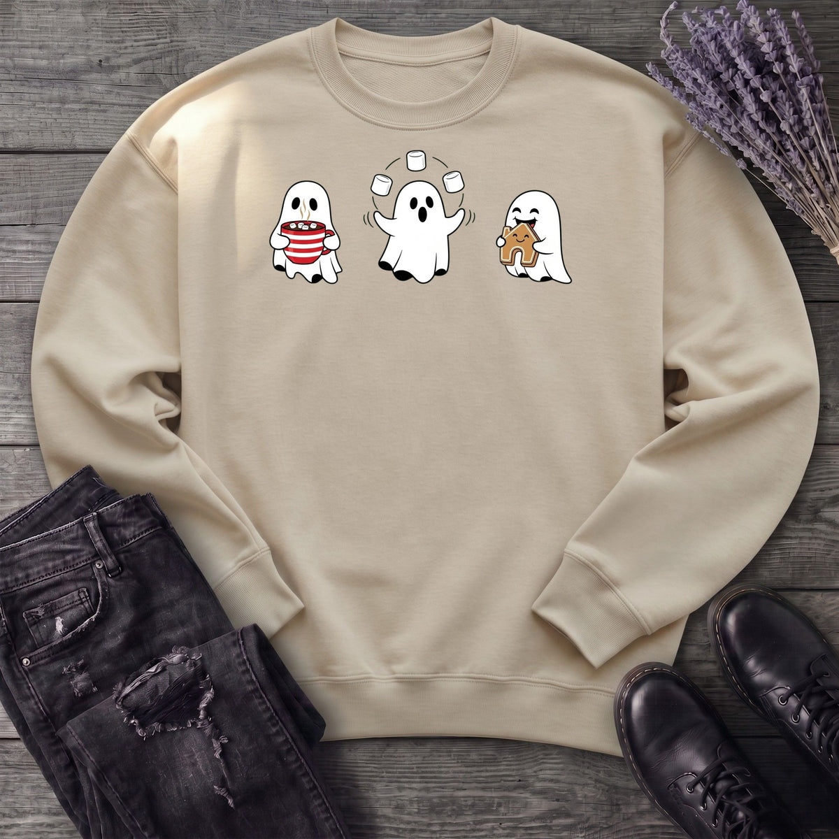 Hot Cocoa Ghosts Sweatshirt