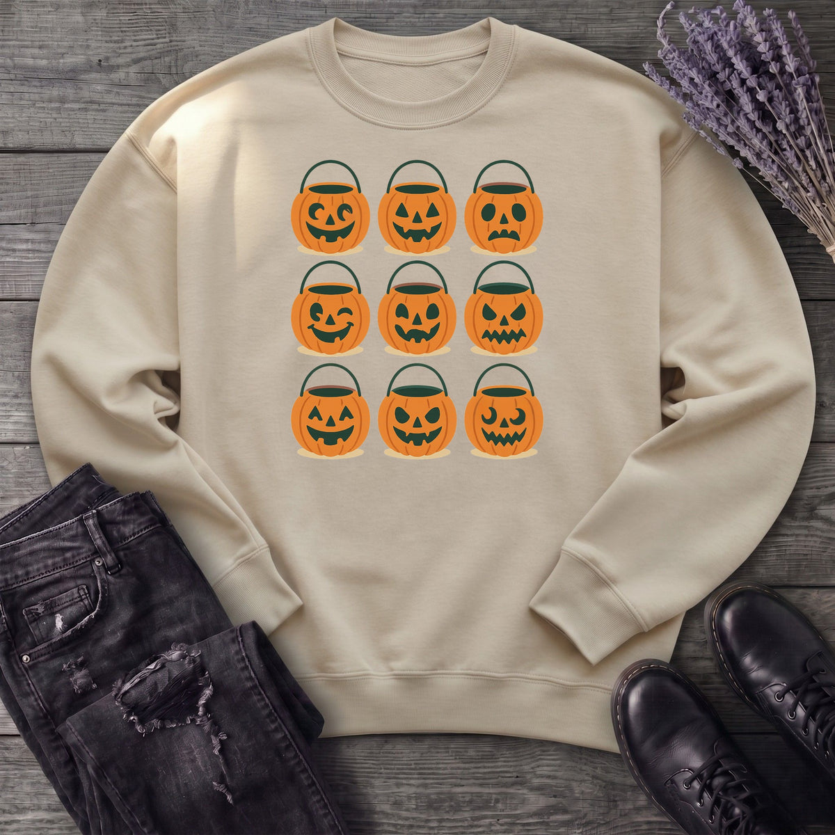 Bucket Grid Sweatshirt