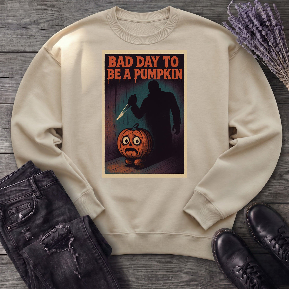 Bad Day To Be A Pumpkin Sweatshirt