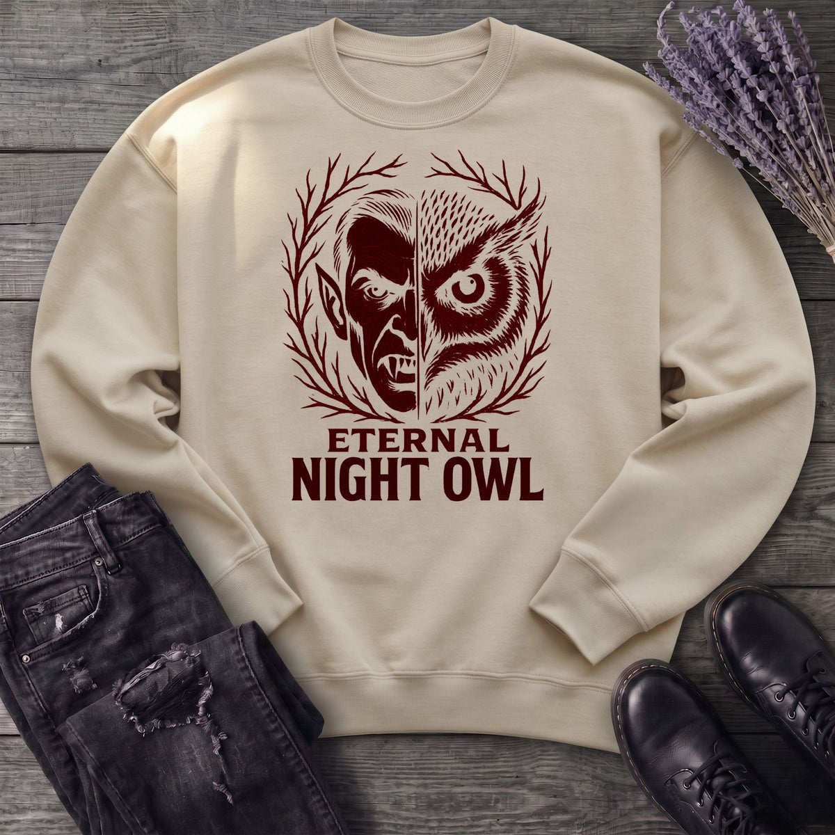 Eternal Night Owl Sweatshirt
