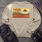 I Came I Saw I Mashed Sweatshirt