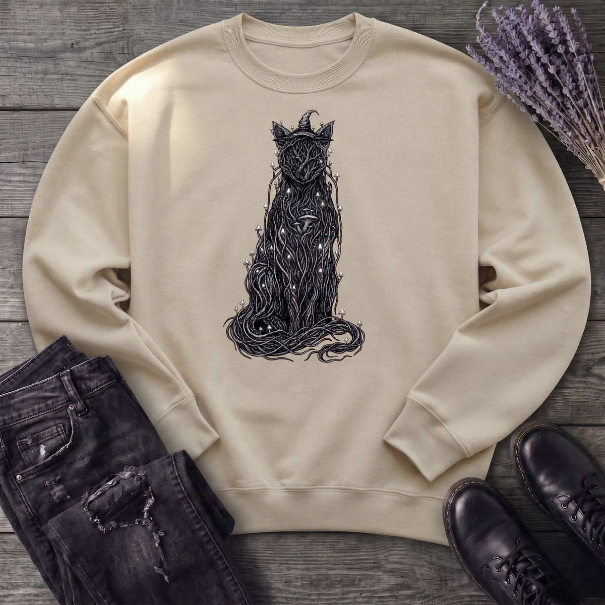 willow witch cat Sweatshirt