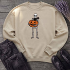 Skeleton Jack O Lantern Sweatshirt