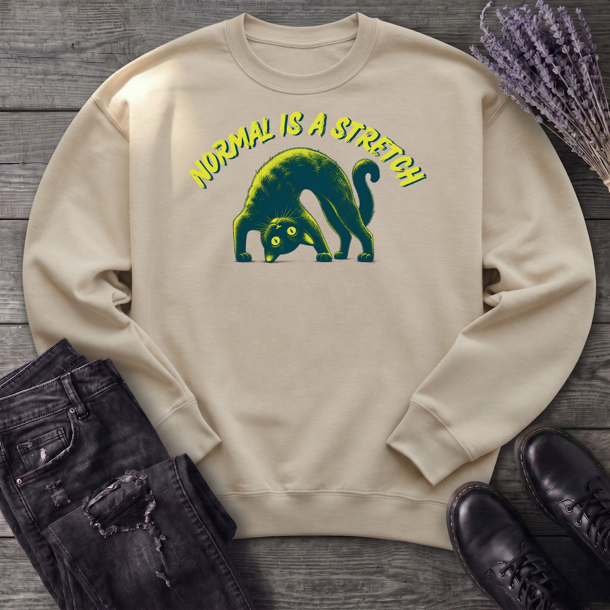 Normal Is A Stretch Sweatshirt