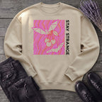 stay strange bats and cherries Sweatshirt
