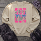 Witchy Weird Tired Sweatshirt