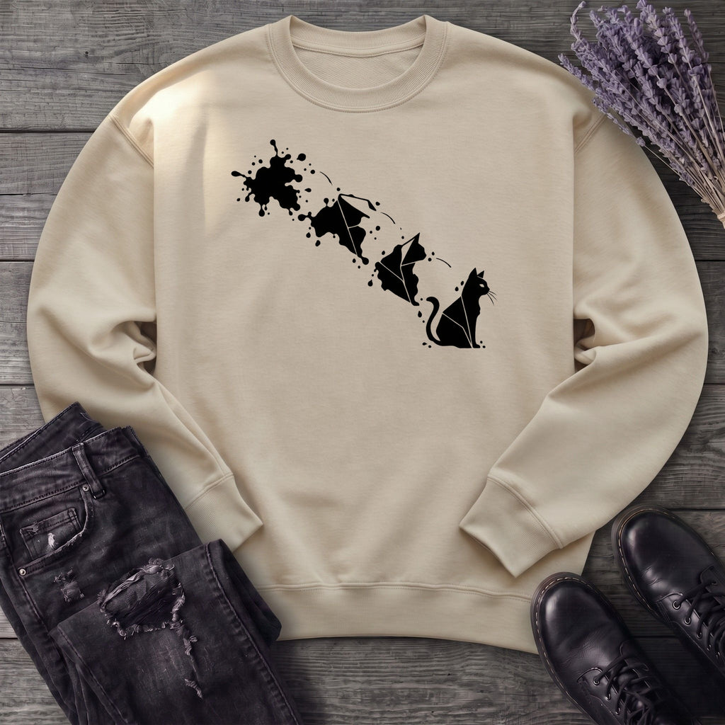 Inkblot Cat Sweatshirt