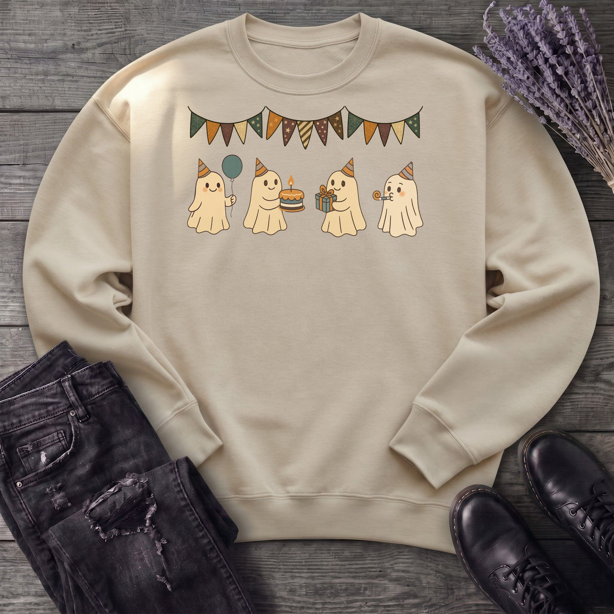 ghost birthday party Sweatshirt