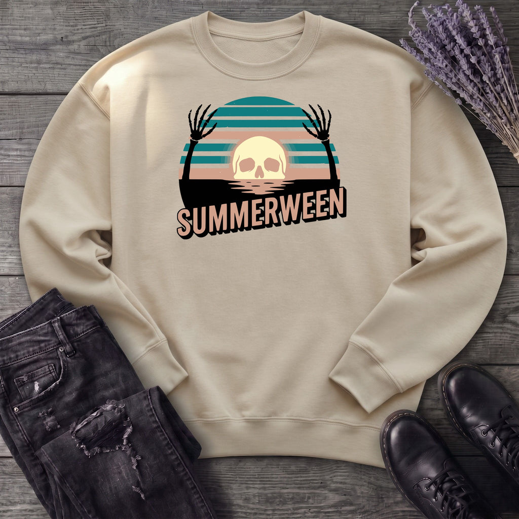 Summerween Skull Sweatshirt
