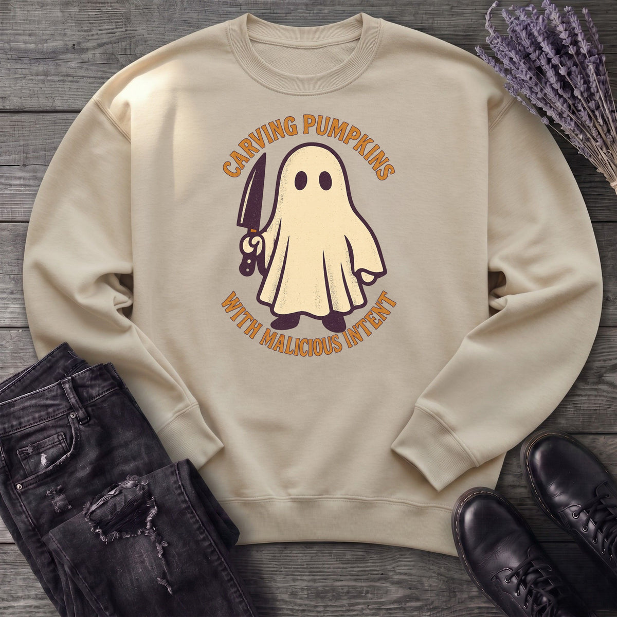 Carving With Malicious Intent Sweatshirt