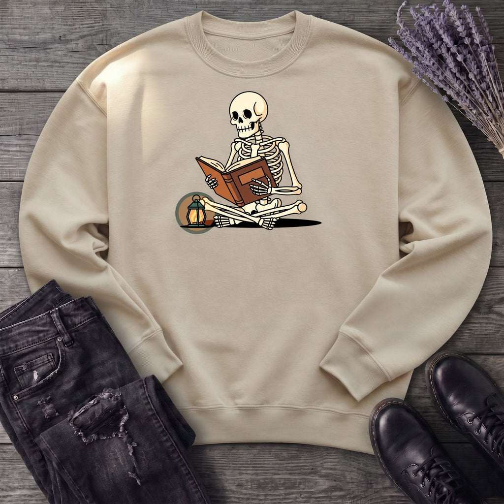 Skeleton Reading Sweatshirt