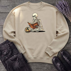 Skeleton Reading Sweatshirt