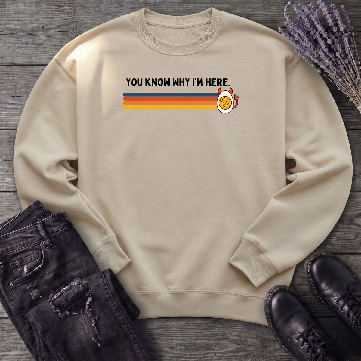 Retro Deviled Egg Sweatshirt