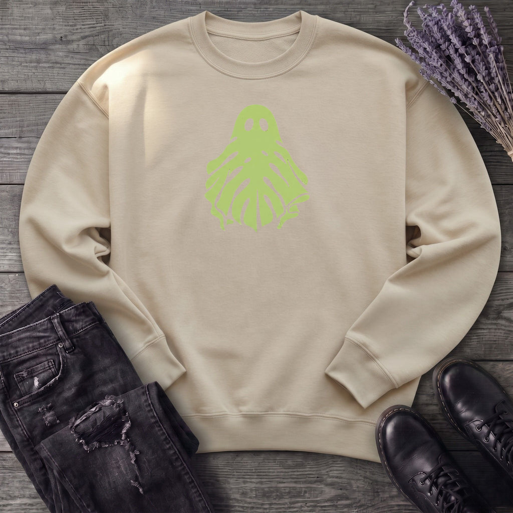 Monstera Ghost Sweatshirt