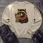 Raccoon Tiki Sweatshirt