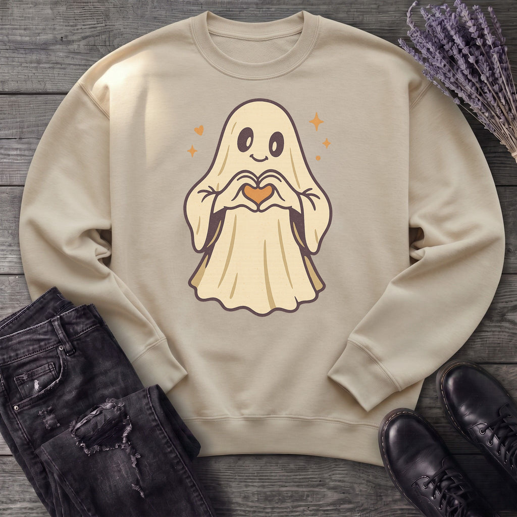 Ghost Heart Hands Sweatshirt