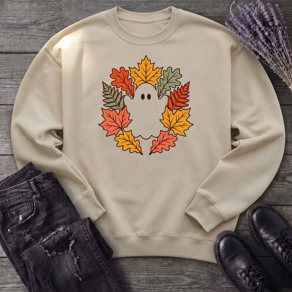Ghost In The Leaves Sweatshirt
