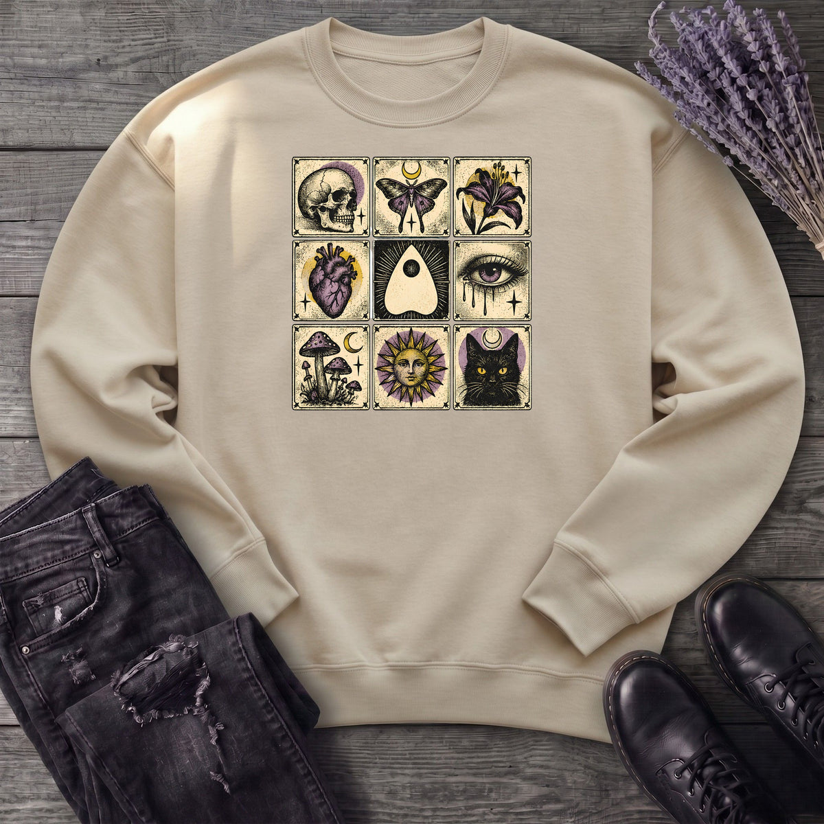 Occult Grid Sweatshirt