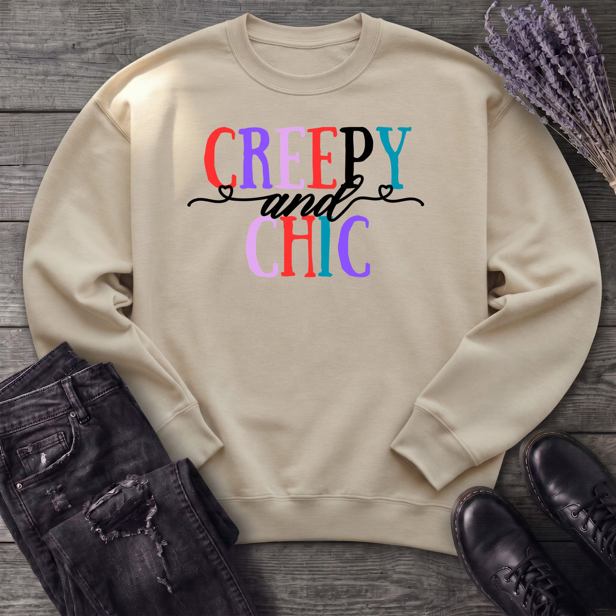 Creepy And Chic Sweatshirt