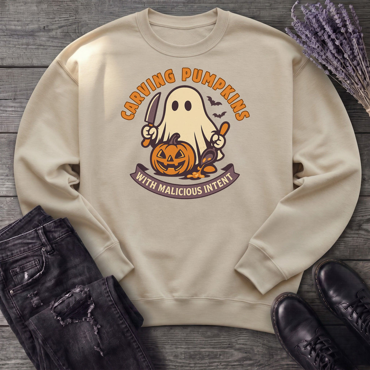 Carving Pumpkins Evolved Sweatshirt