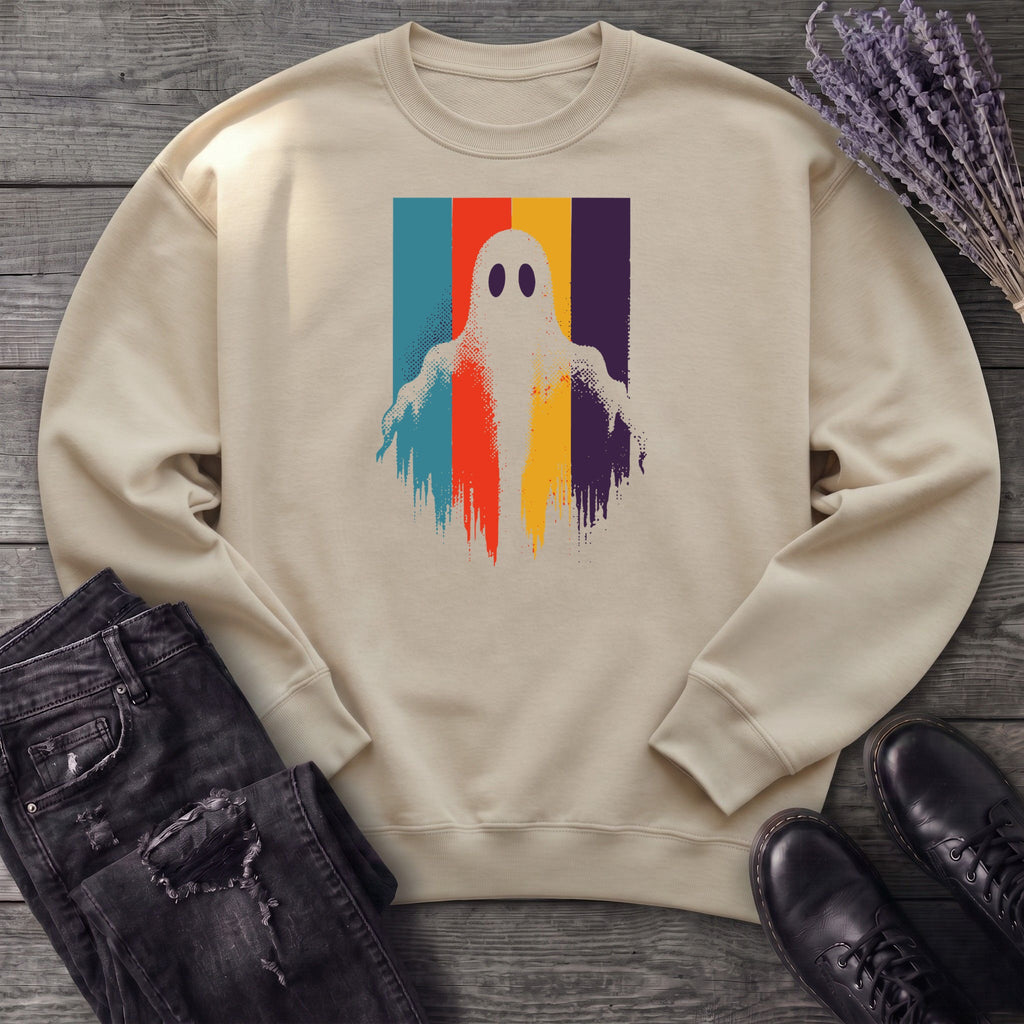 Ghost Stripe Silhouette Sweatshirt