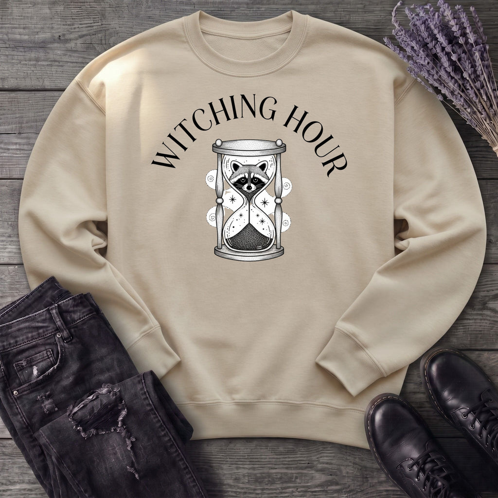 Witching Hour Raccoon Hourglass Sweatshirt