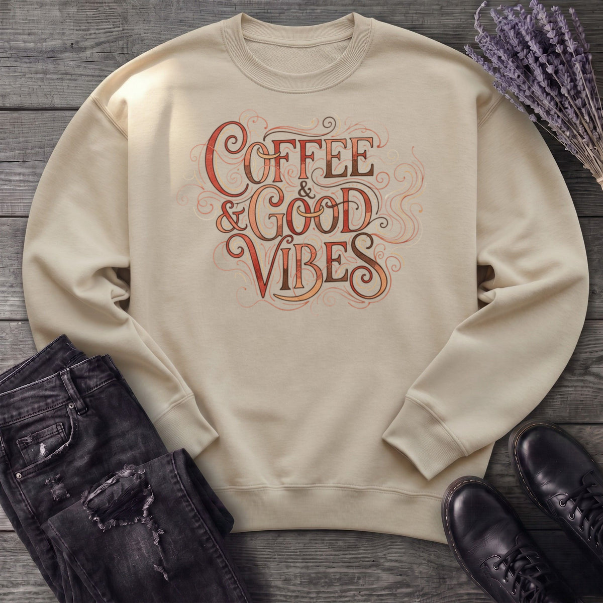 Coffee And Good Vibes Sweatshirt