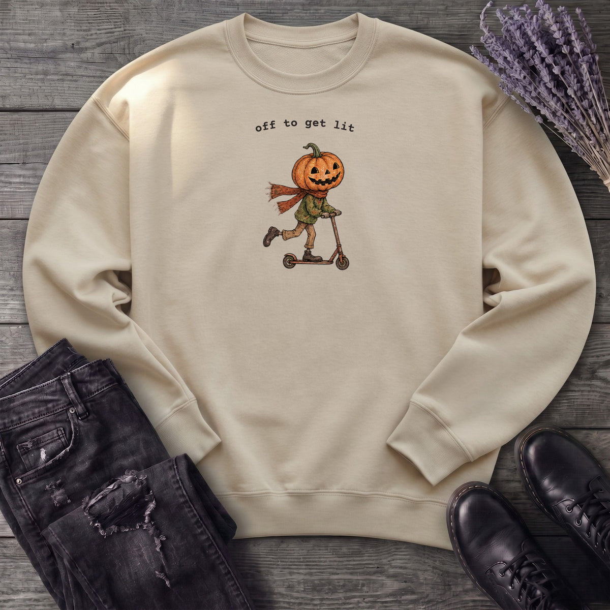 Off To Get Lit Sweatshirt