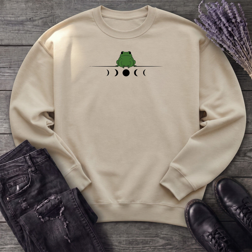 Frog Moon Phases Sweatshirt