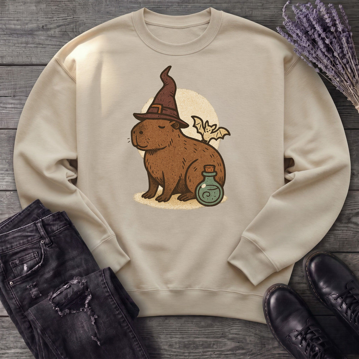 capybarra witch Sweatshirt