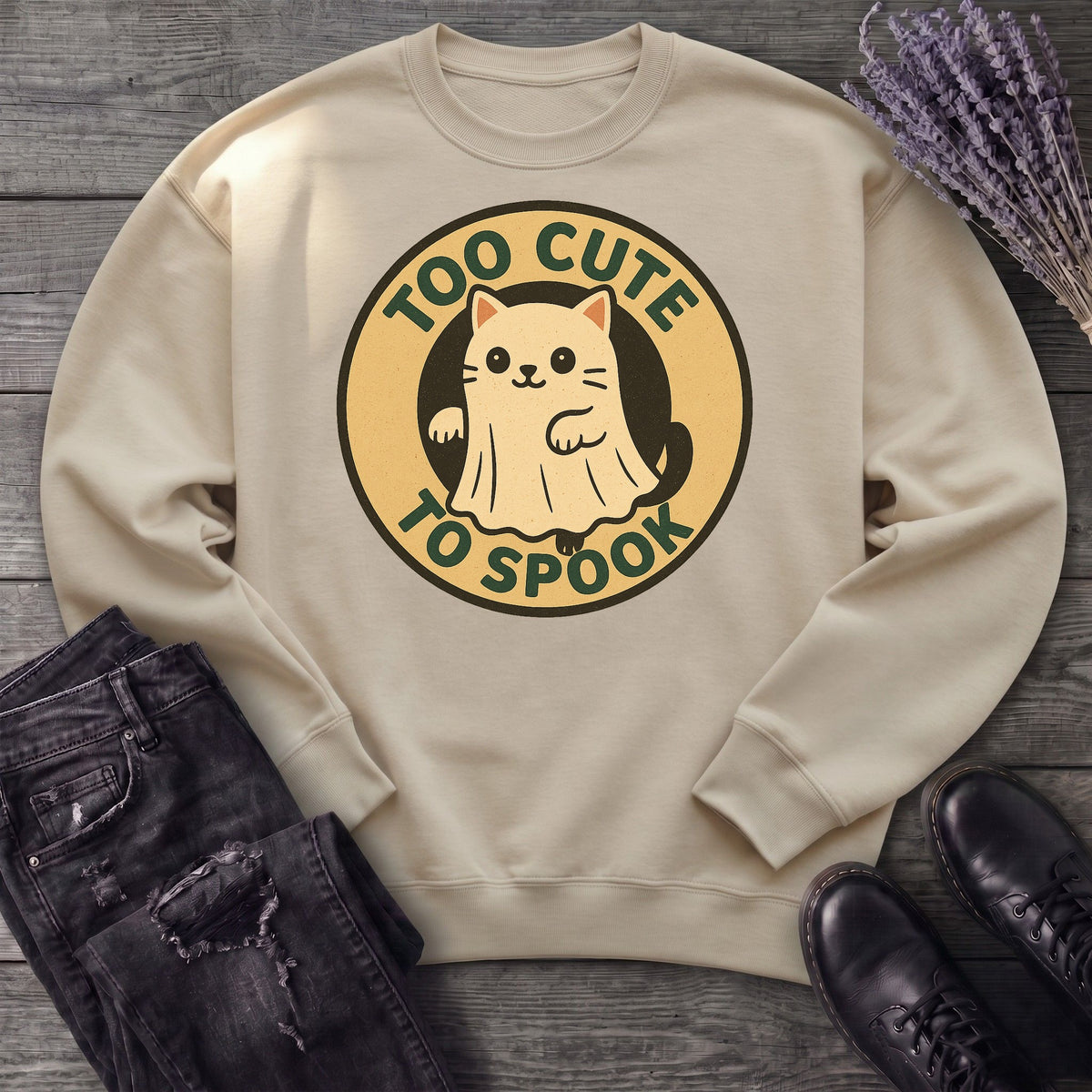 Too Cute To Spook Sweatshirt