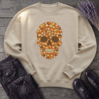 Candy Corn Skull Sweatshirt