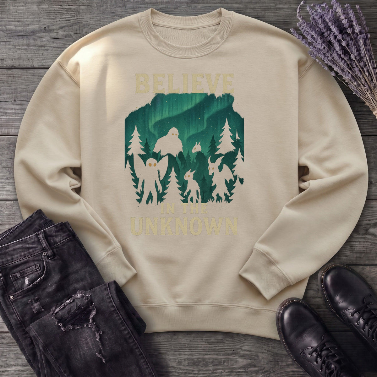 Believe In The Unknown Sweatshirt
