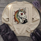 grunge zombie unicorn Sweatshirt