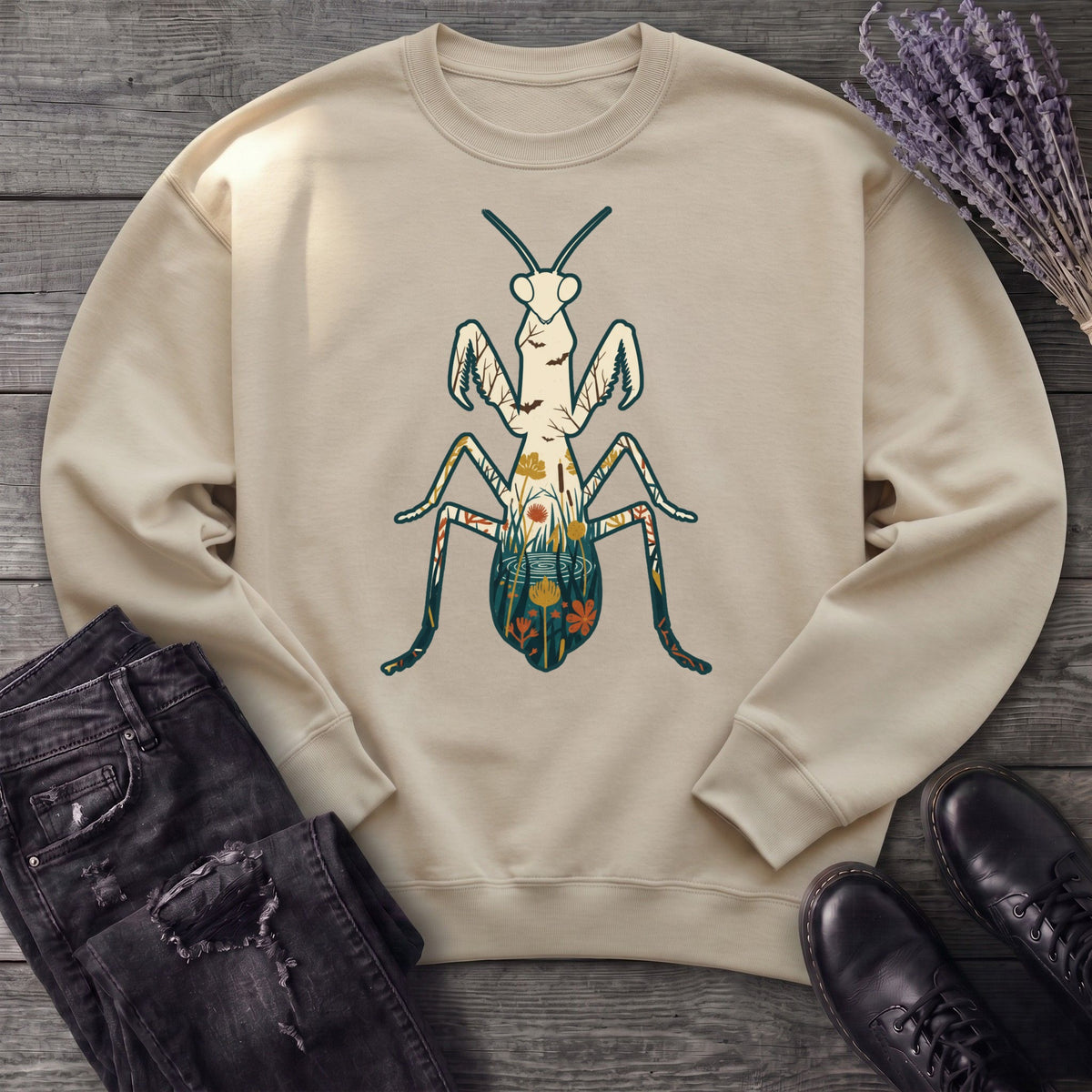 Mantis Silhouette Sweatshirt
