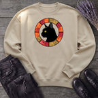 Black Cat Autumn Medallion Sweatshirt