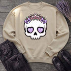 Cute Princess Skull Sweatshirt