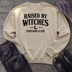 raised by witches Sweatshirt
